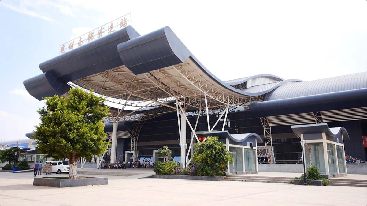 昆明市南部汽車客運站一期站房鋼結(jié)構(gòu)工程